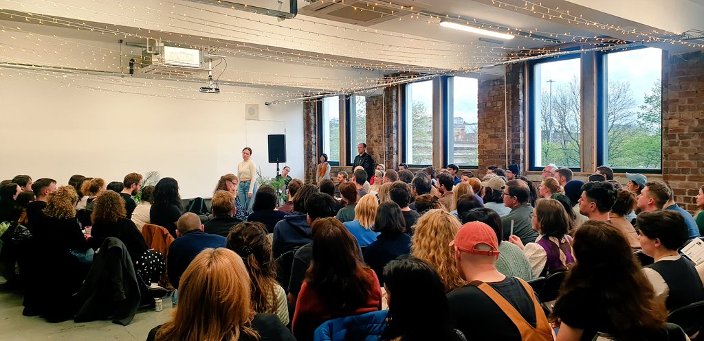We had the fullest of full houses tonight for Play Full: A Scratch Night! It was a tight squeeze but we managed to get everyone in 🤗

A huge thank you to our fabulous audience for coming out to support new writing and to our wonderful theatre artists for taking part 👏⭐