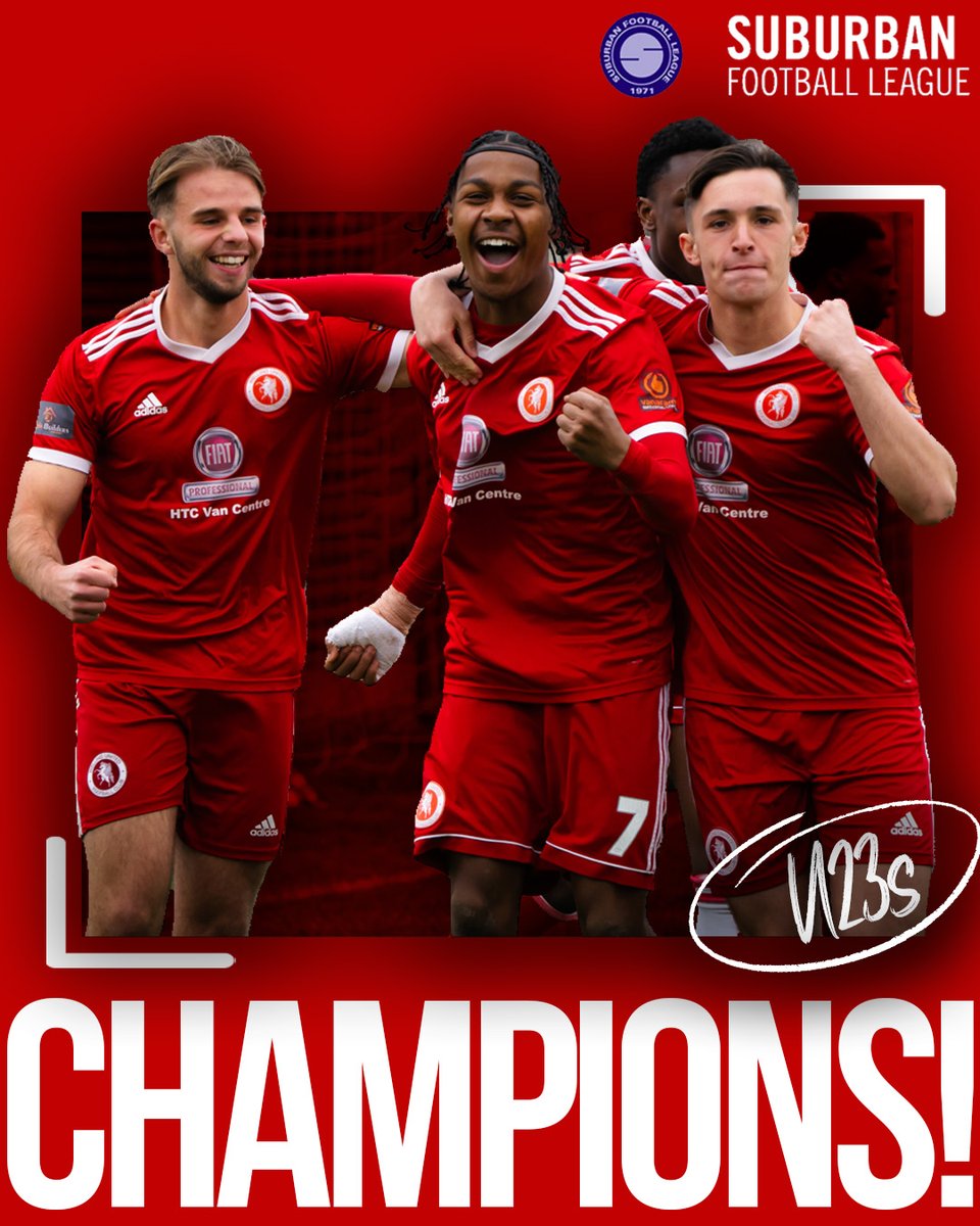 15 wins ✅ 3 draws ✅ 0 defeats ✅ Last night's 6-0 win over Woking secured an unbeaten season for the Wings U23s as they were crowned champions! INVICIBLES! 👑 #wearewings