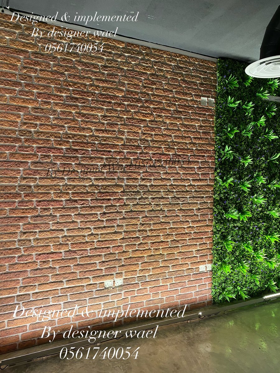 ✅ الإضاءة المدروسة إحدى وسائل التشكيل الفني و واحدة من الوسائل المهمة لإبراز جمالية المكان

✅ هنا في عملنا لأحد مقاهي مدينة الرياض استخدمنا جهاز انارة الجدار الوال واشر
wall washer 

#تصميم_داخلي #ديكورات_داخلية #ديكور_داخلي