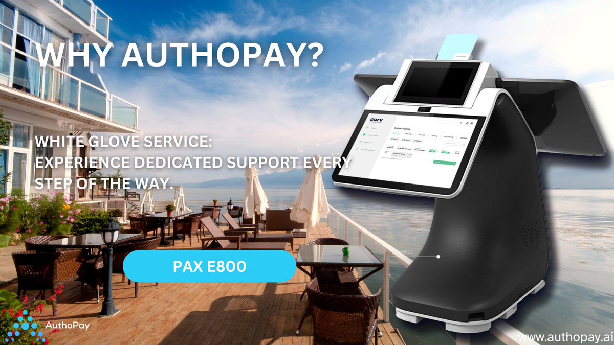 Seamless payments for your culinary creations! 🍽️💳 

Our cutting-edge POS devices make transactions a breeze, so you can focus on serving up delicious dishes. 🍔 

Get a Free Quote Today! 💰
💻 authopay.ai

#PaymentProcessing #RestaurantTech
