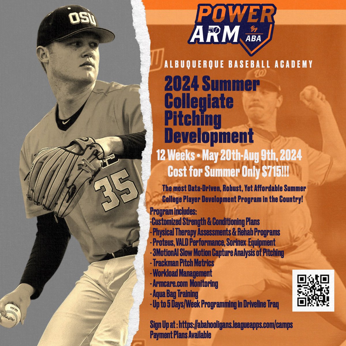 Excited to announce our summer College Development program! @jmang44 leads our College Hitters in the most data-driven, focused hitting program in the SW. Strength and Conditioning program and Physical Therapy is all included! Come to the one stop shop for player development!