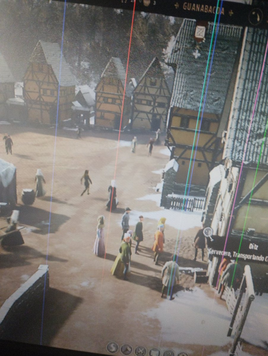 RXAMU's tweet photo. @LordsManor Hi, excellent game, congrats, btw My settlers in the lategame are stuck like in the photo, having assigned their tasks, when saving and loading the game, they flow again, is it just me, or is the bug known? Greetings https://t.co/7KoYTsMFia