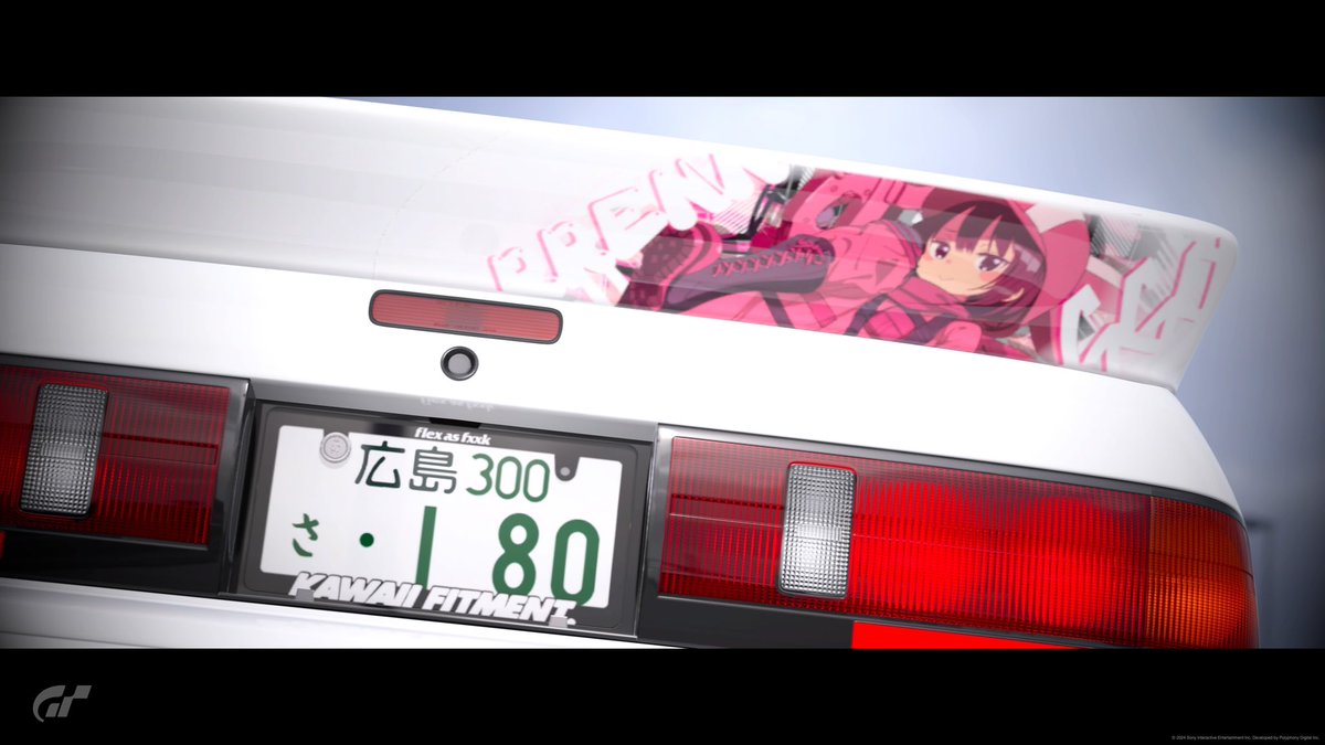 Fc3s Stance Itasha style🩷
Character:RRENN(GGO)

 #GT7PureScapes  #GT7
 #Stance  #GGO #RRENN