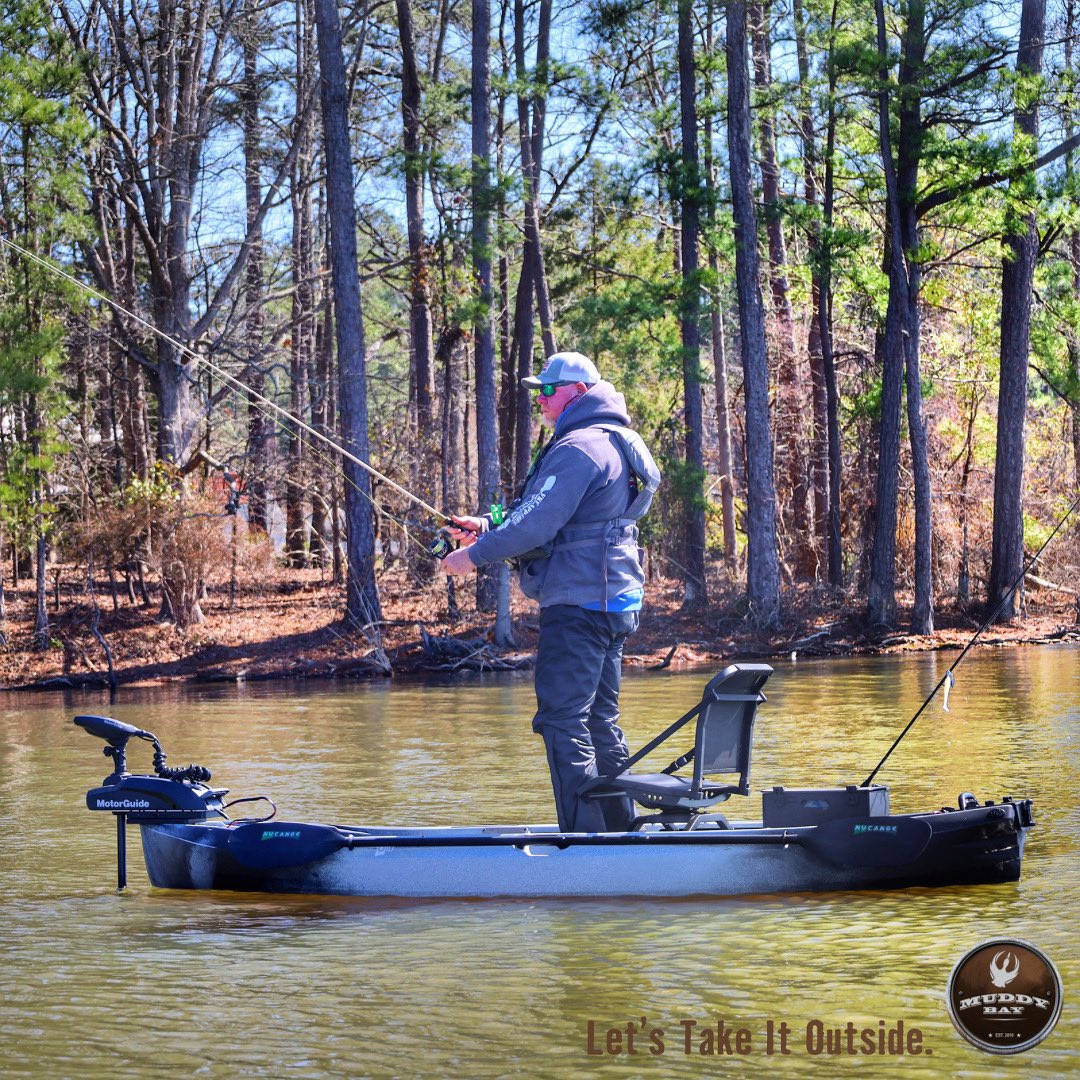 Ridiculously stable & Fish Ready on Lake Murray! NuCanoe® U10 Kayaks are super maneuverable, agile, lightweight, easy to transport, & Rigged Fish-ready by a Top 100, MRAA 5-Star Certified Dealer. Paddle, peddle, or power, all colors are in stock & ready to #LetsTakeItOutside