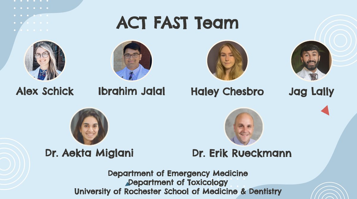 Excited to share that our project, “Action in Crisis Training for First Aid and Safety Techniques (ACT FAST)” was awarded the @AOA_society Medical Student Service Leadership grant! Can’t wait to teach important life-saving skills to Rochester HS students @URochester_SMD @UR_Med