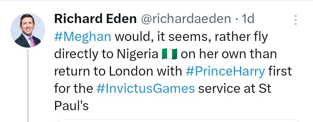 Why would Meghan want to visit an island where some of her vitriolic haters give her rent-free space in their head where a part of their brain is missing?