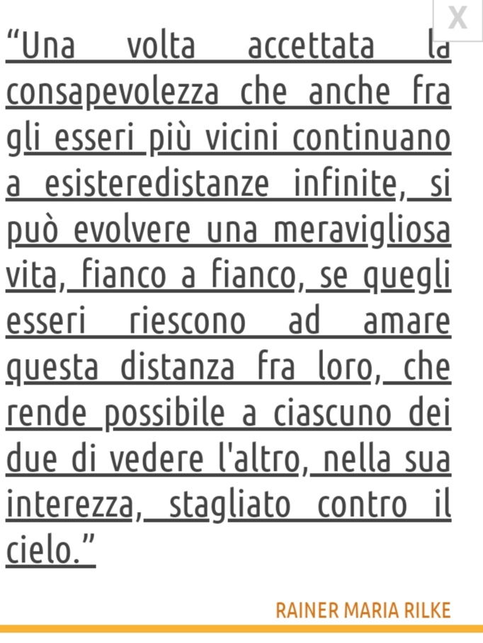 Rainer Maria Rilke nasce a Praga nel 1875 ma è considerato poeta austriaco, nei suoi scritti l amore viene descritto talvolta come un ineluttabile accettazione, a volte sofferto,esplorazione dell anima dove le presenze non sono distanze perché nell armonia sono vicine