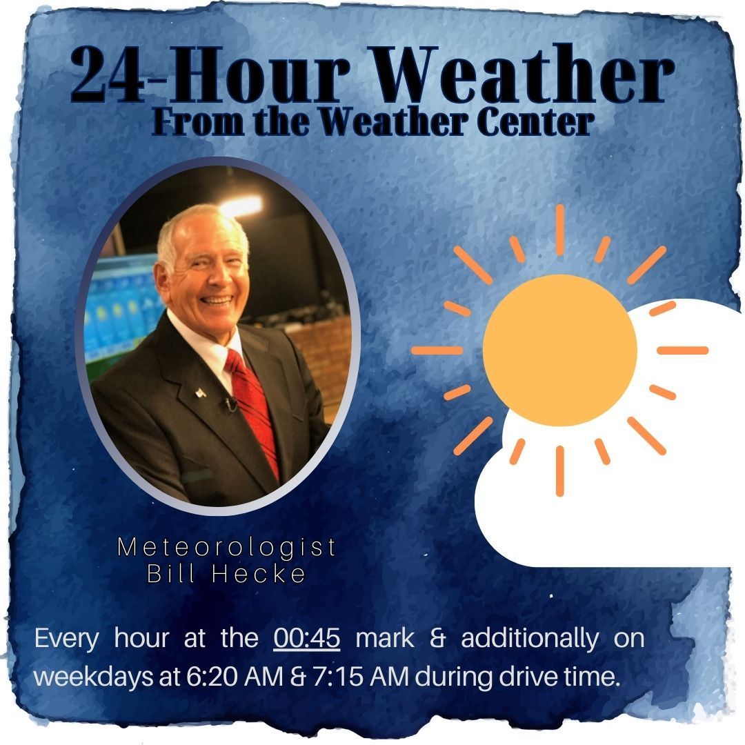 Bill Hecke, our dedicated meteorologist, brings you the latest updates, forecasts, and weather insights to help you plan your day, whether you're heading out for work, school, or leisure.
#weather