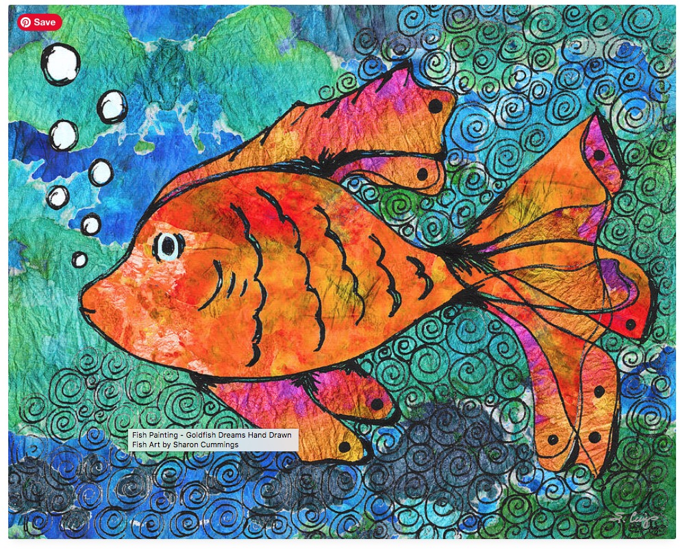 Goldfish Dreams HERE: fineartamerica.com/featured/goldf… #fish #fishy #reef #tank #fishtank #aquarium #tropical #coastal #sea #ocean #oceans #pets #goldfish #cute #fun #colorful #art #artwork #beach #beachlife #beachvibes #buyINTOART #FillThatEmptyWall