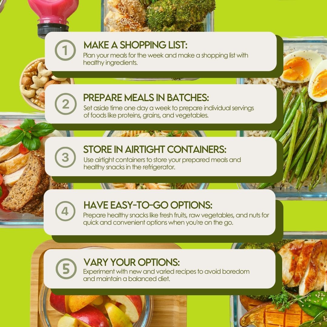 Simplify your life and maintain a healthy diet. Learn to plan your meals in advance. #mealplanning