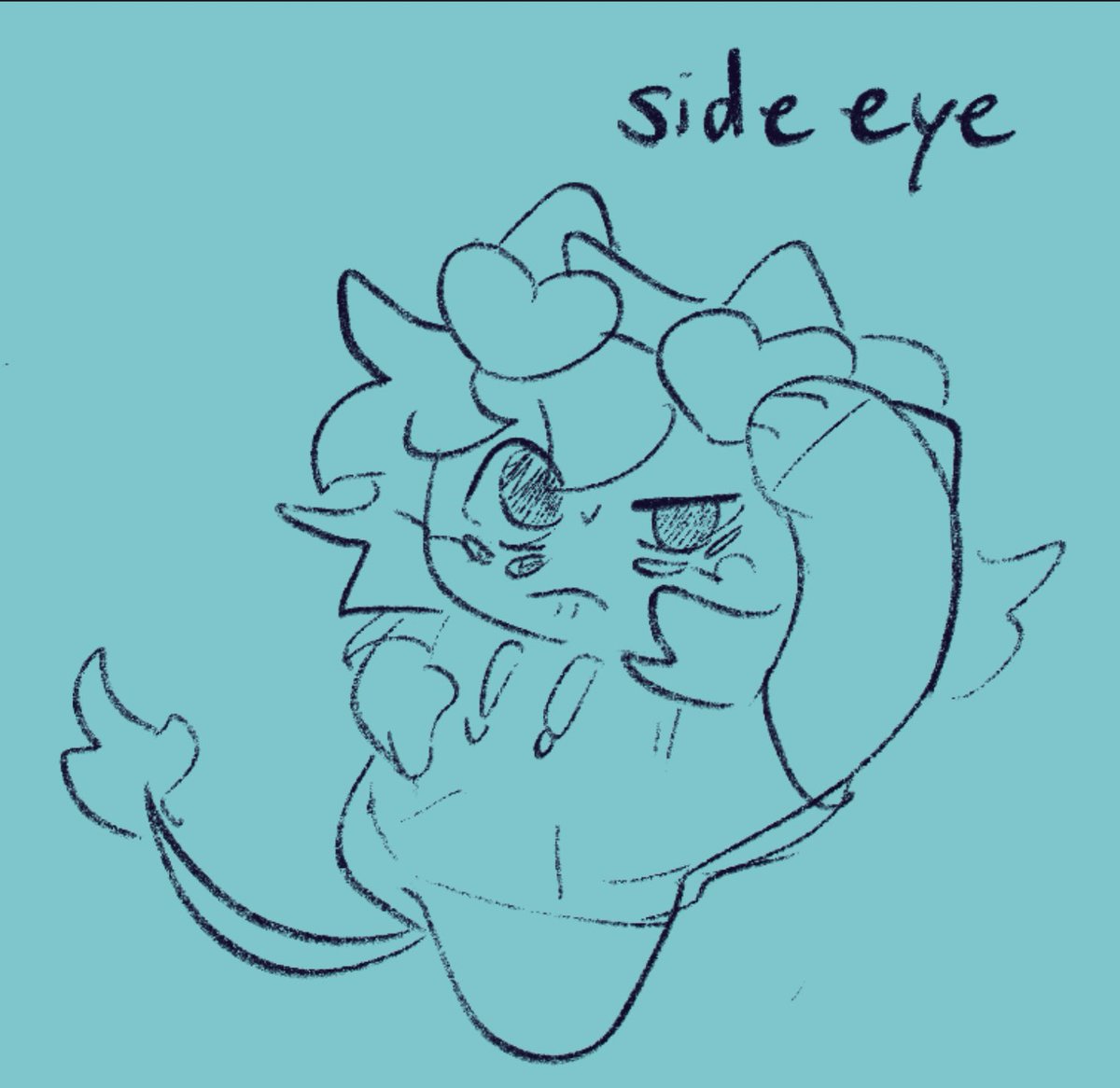 Gonna start making reaction images of my sona for silly to have on hand