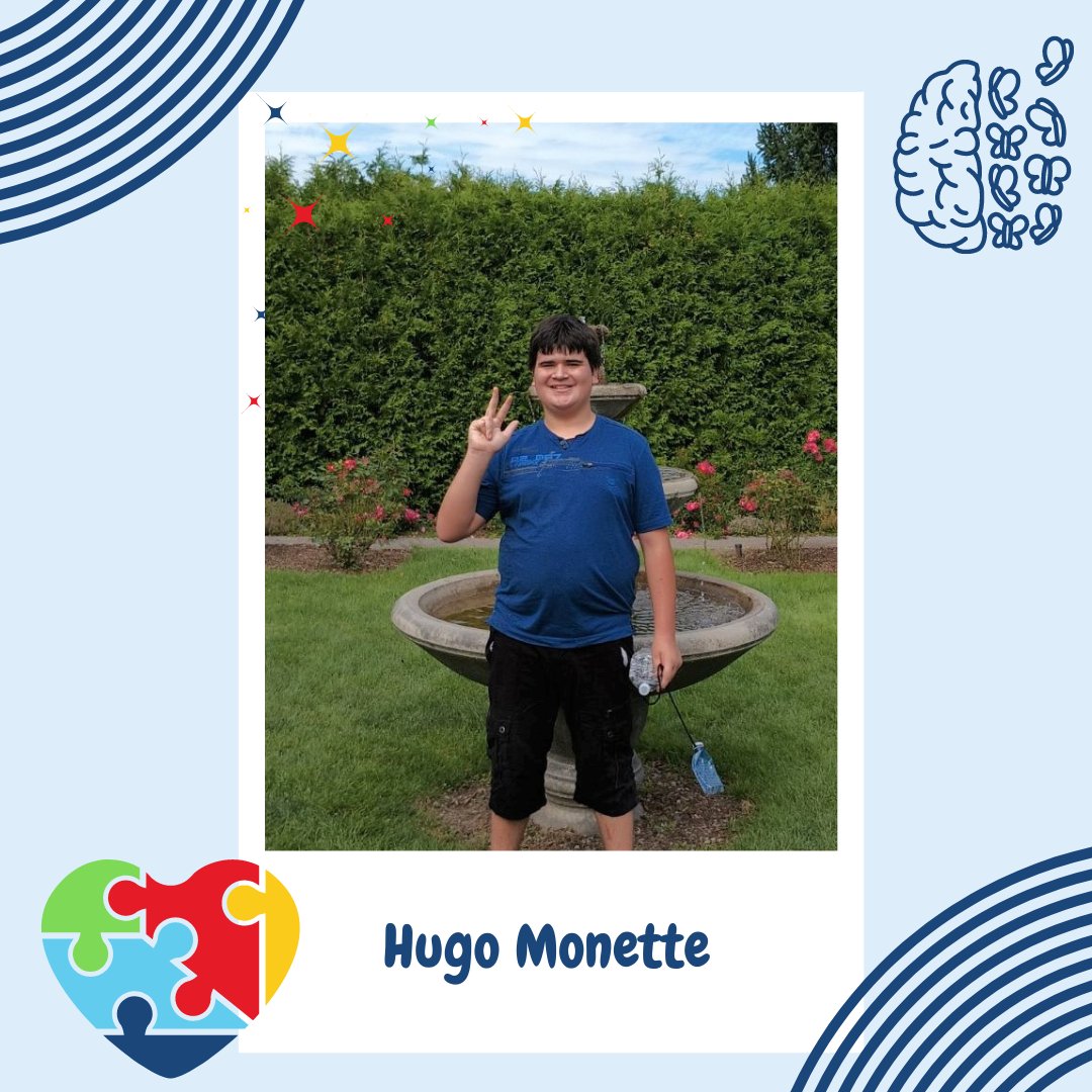 Hugo Monette nous partage son parcours à l'@HME_MCH pendant le Mois de l’acceptation de l’autisme.👦✨ — Hugo Monette is sharing his journey during Autism Acceptance Month.👦✨