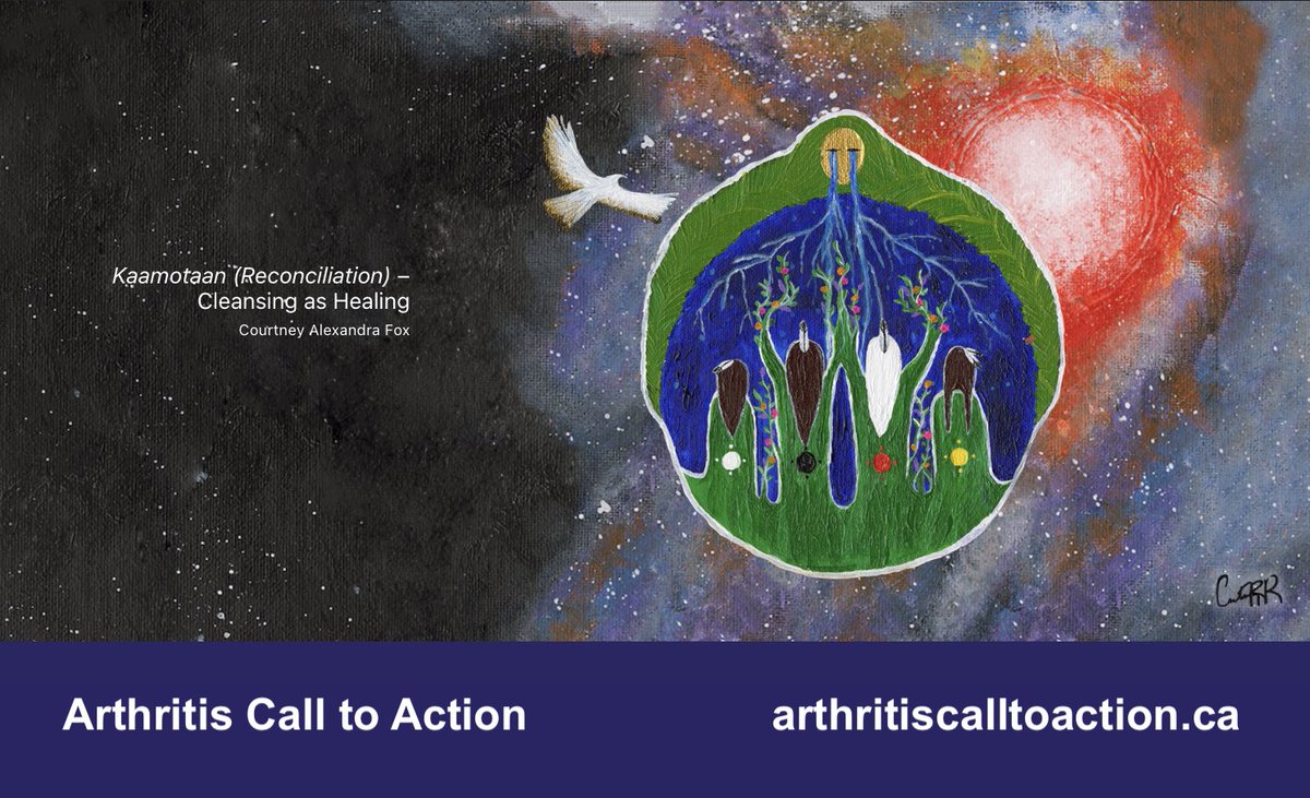 The #ArthritisCalltoAction website provides valuable information on Call to Action #22 to promote education, dialogue & action around the value of Indigenous Peoples healing practices & beliefs. Learn more here: arthritiscalltoaction.ca @CherylKoehn @DrTerriLynnFox1 @RheumAb