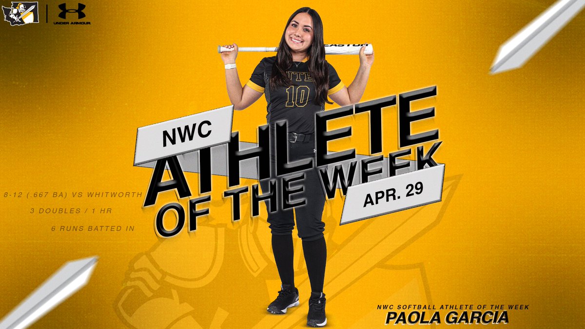 golutes's tweet photo. Hit after Hit after Hit 🥎

Paola Garcia of @lutesoftball named the @NorthwestConf Softball Player of the Week! Garcia hit .667 over the weekend with 3️⃣ Doubles and a Home Run while driving in 6️⃣!

#GoLutes https://t.co/tVkGaRe4Ew
