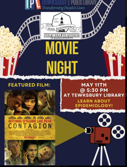 'Learn about epedemiology!'with Contagion. Must be movie night from the public health museum.