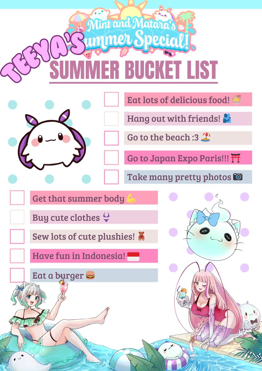 I'm really looking forward to this summer! My goals are pretty generic so I hope I will be able to cross most of them by the end of the summer! 😎👍

#MintaraMondays