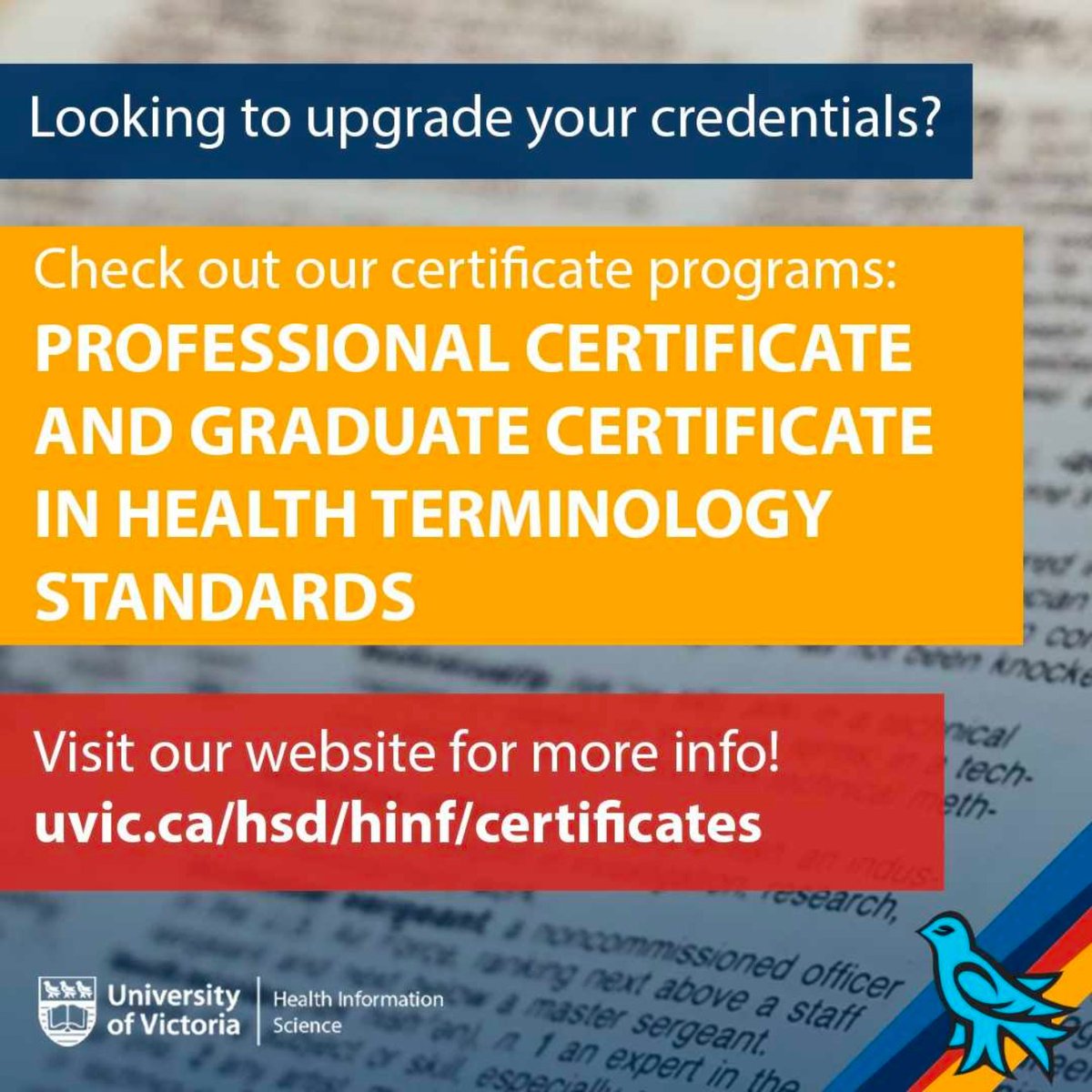 Excited about healthcare? Join us for the Health Terminology & Interoperability Standards Certificate Program! 🎓 Learn how to improve health care systems, earn your CTSS designation, & kickstart your career.  Apply by June 1st for the September cohort!  #HealthCare #CCHIMCTSS