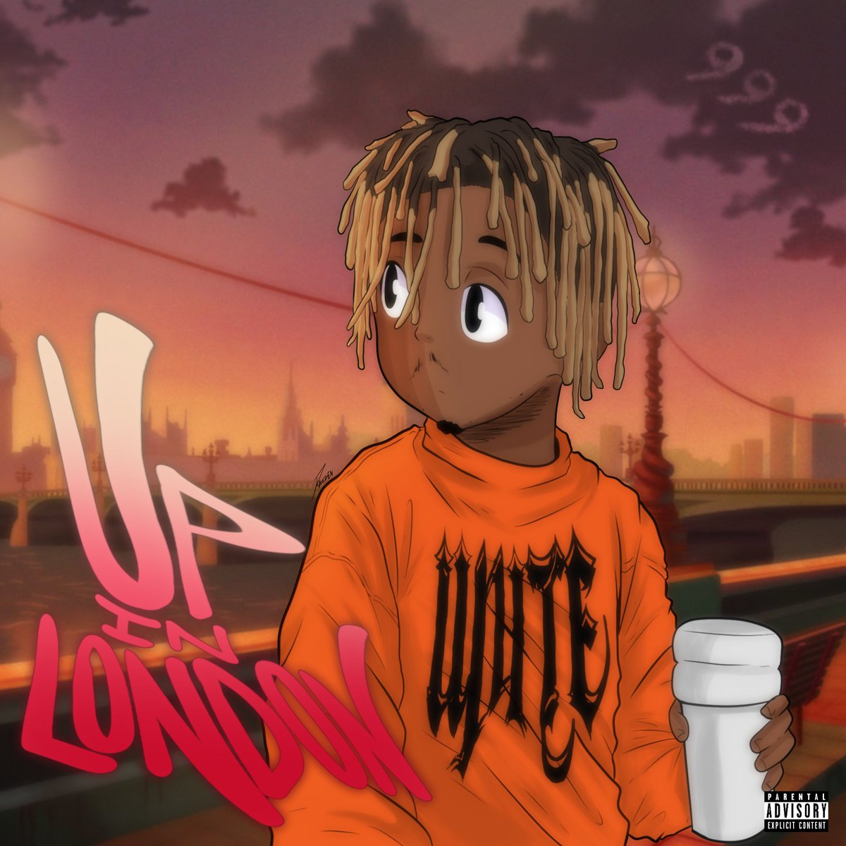 'Uh, I'm up in London, sippin' the muddy'
Up in London cover by me <3