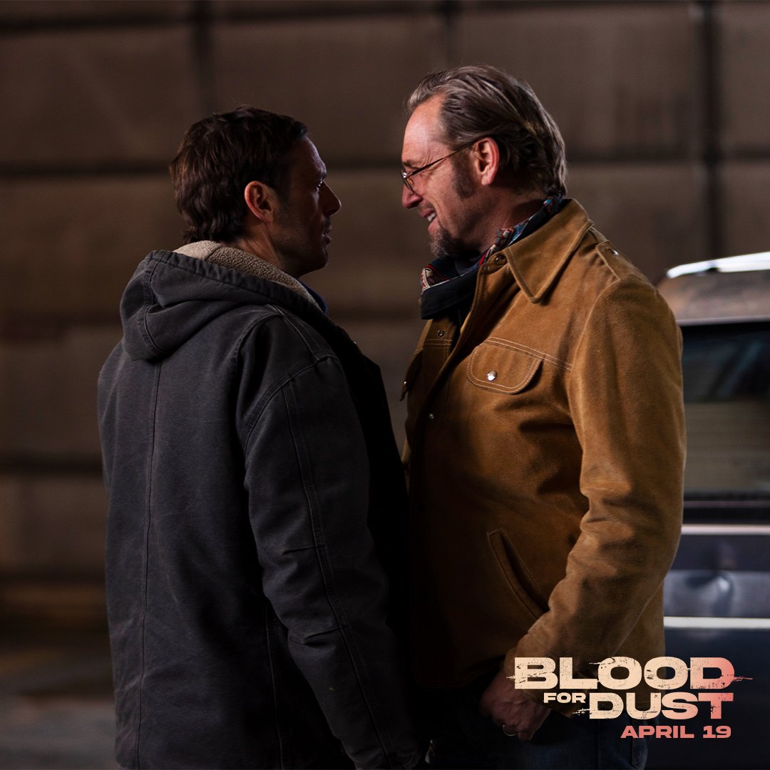 Starin' at him is like diggin' your own grave. See #JoshLucas in #BloodForDust, in select theaters and available to buy on digital now.