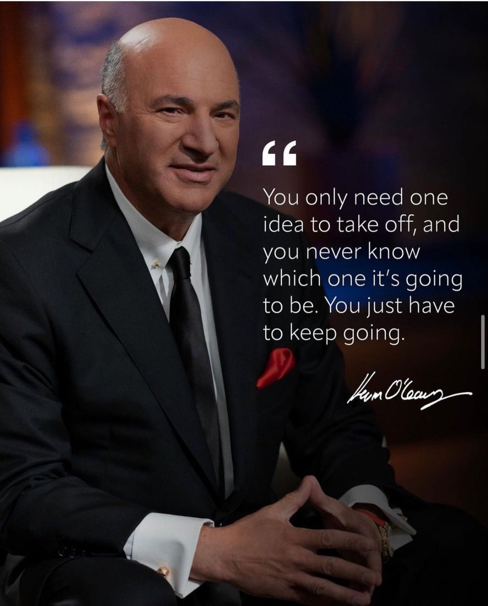 One of the best quotes that applies to everything we do in life. #businessintelligence  #lifequote @kevinolearytv