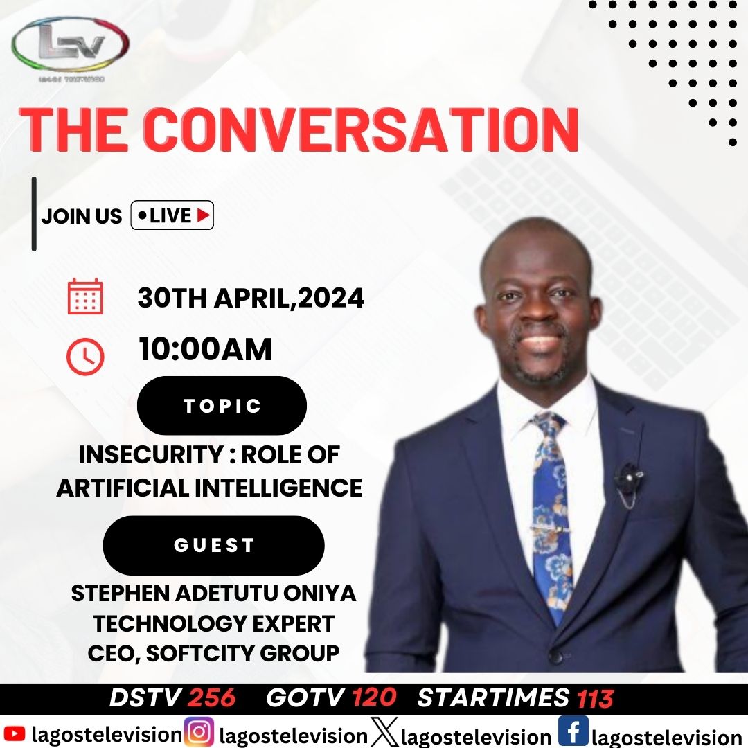 Artificial Intelligence overtime keeps proving its positive attributes are enormous which is why on #theconversation tomorrow, we would be harnessing the possibilities of AI confronting Insecurity with @stephenadetutu by 10am
#insecurity
#artificialintelligence
#theconversation