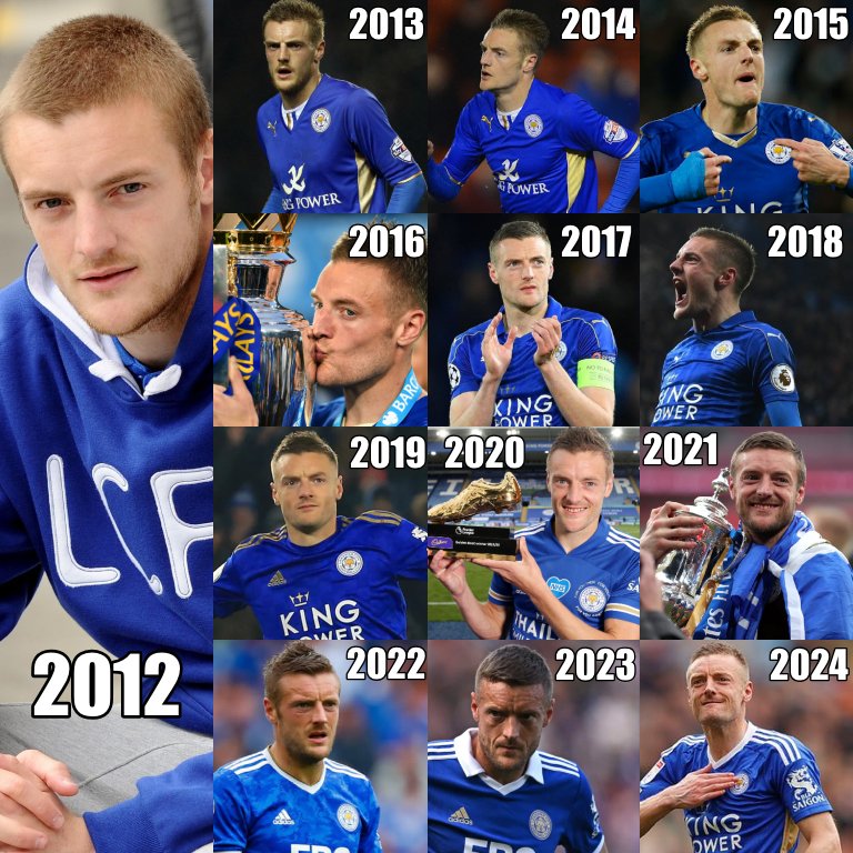 En las buenas y en las malas.

En las mejores y en las peores.

Siempre con su amado Leicester City.

LEALTAD NIVEL: JAMIE VARDY.