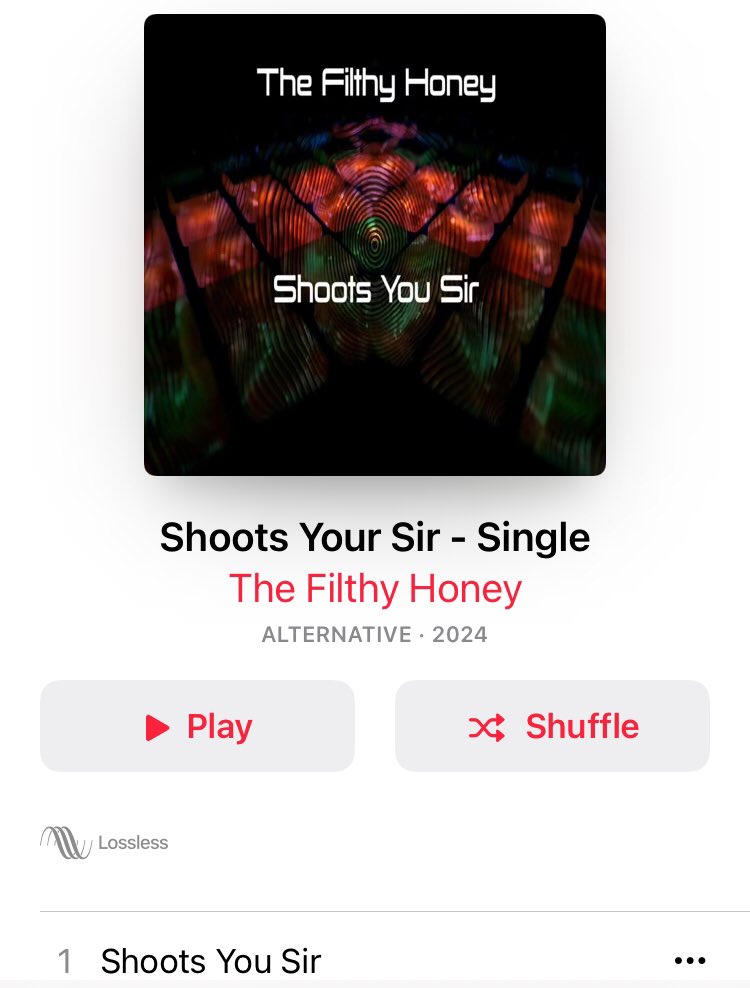 Out now on streaming everywhere- the new single from @thefilthyhoney - Shoots You Sir! check it out on your least hated platform & give it a save! 🔫 #NewMusic #NewMusic2024 #oxford #NewMusicAlert #NewMusicMonday #indie #electronicmusic #PoliticsOfLies #Politics #political #rock