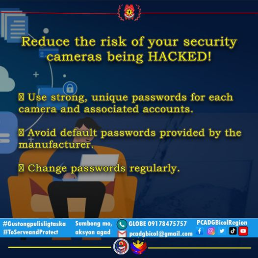 Cybersecurity Measures/Online Safety Practices #PCADGTagapagUgnay #gustongpulisligtaska #BagongPilipinas #PCADGBicol