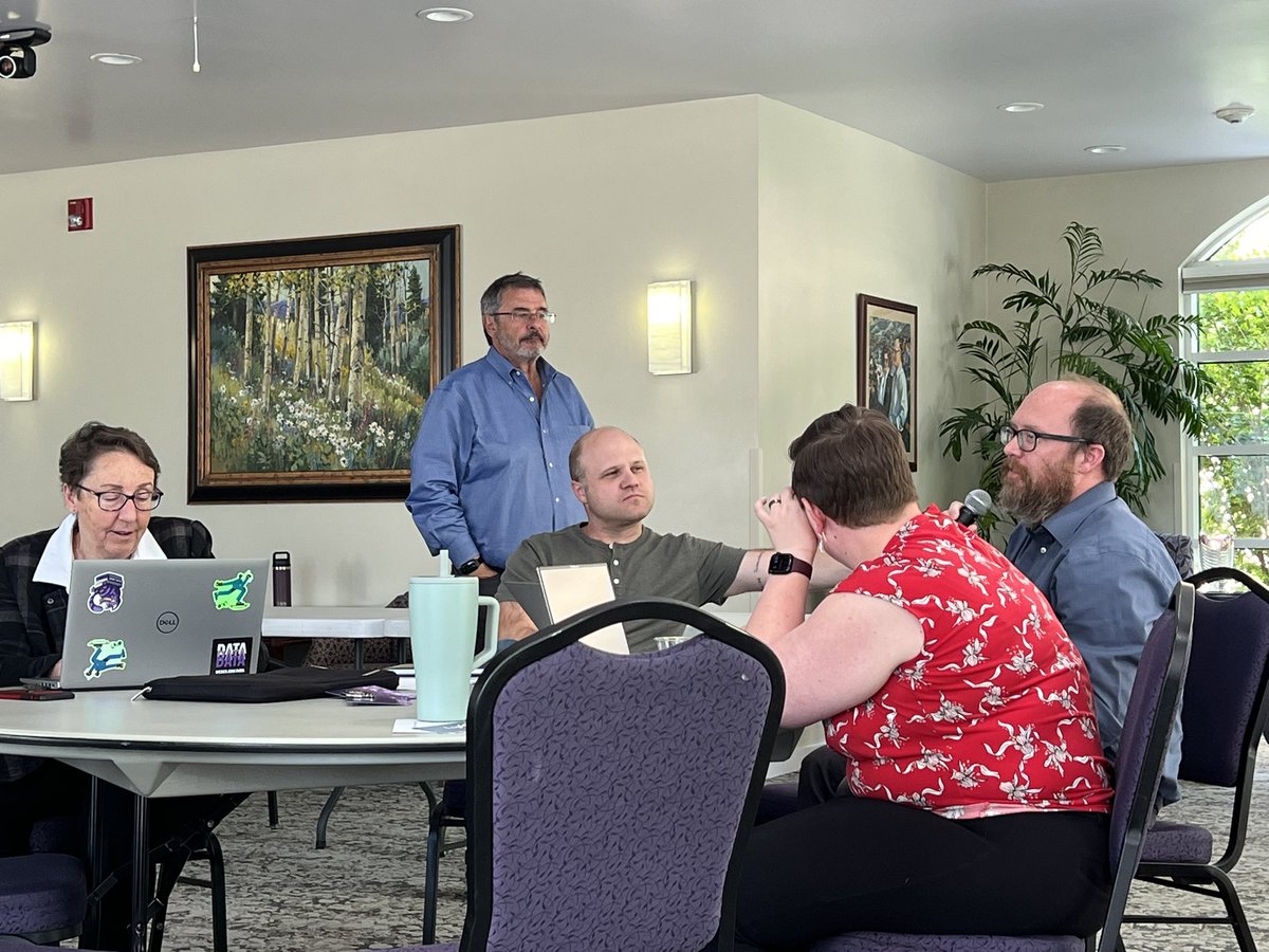 steven_esq's tweet photo. Today, Weber State University ‘s Planning Council held its annual spring meeting to discuss mission fulfillment. Each fall, the University Planning Council (UPC) features the vice presidents presenting their divisional plans, and at the winter meeting, there is an environmental… https://t.co/vp3FUU6EuB