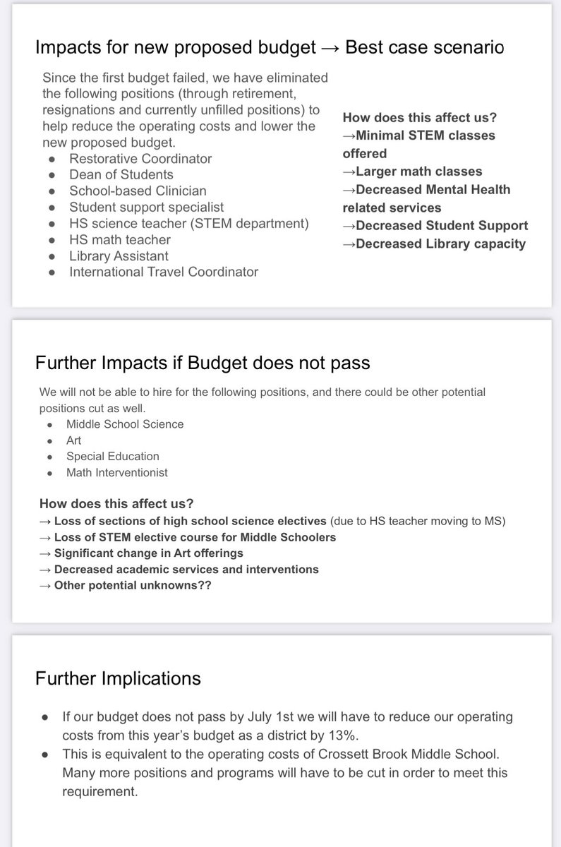 Please support Vermont’s students by voting for your local school budget tomorrow. #vtpoli #vted  From HUSD: