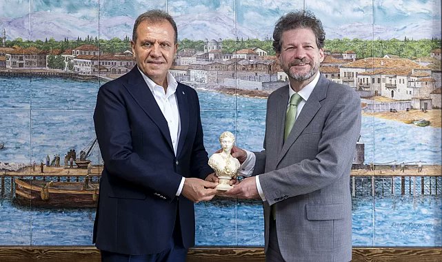 Kuzey Makedonya Büyükelçisi Manasijevski’den Başkan Seçer’e ziyaret timebalkan.com/kuzey-makedony…