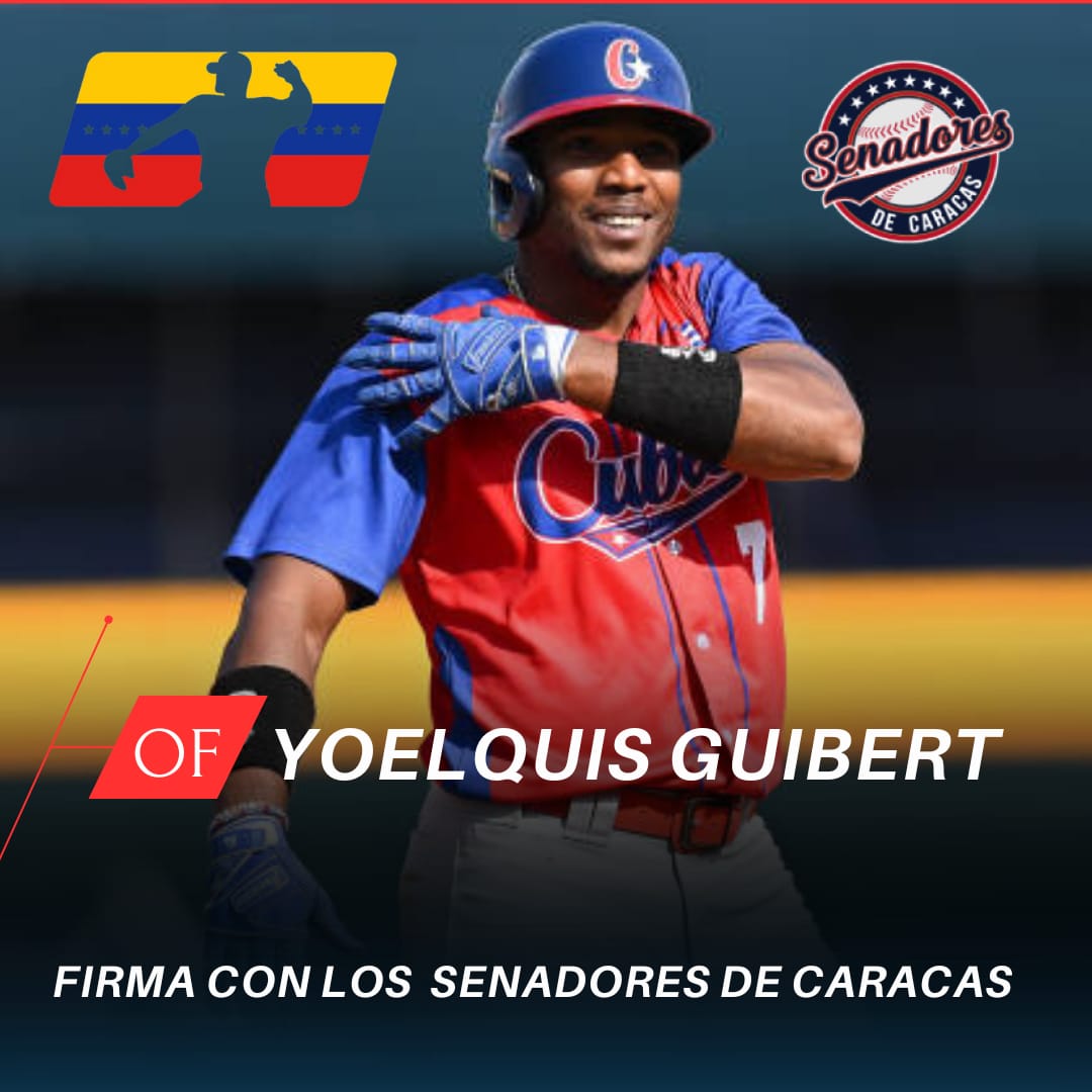 ☑️🇨🇺 El santiaguero Yoelquis Guibert jugará la temporada 2024 con los @senadores_bbc de la Liga Mayor de Béisbol Profesional de Venezuela (@LMBP_ve). ➡️ El cubano tiene experiencia profesional en Canadá y México, hará su primera incursión en el béisbol venezolano.