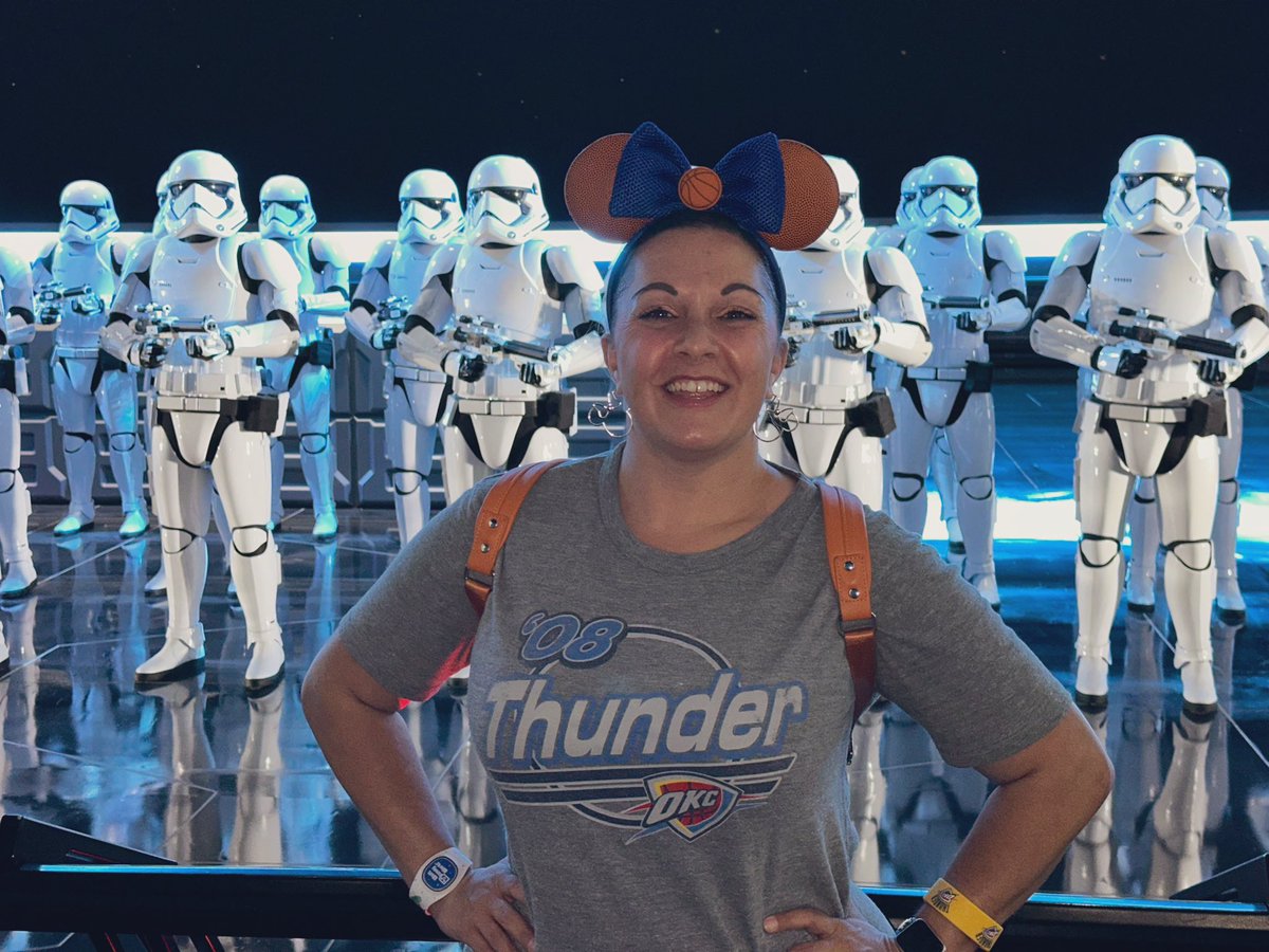 Thundering Up from #hollywoodstudios @WaltDisneyWorld!!!! #thunderup @okcthunder #nba #NBAPlayoffs #bestinthewest #okcvseverybody