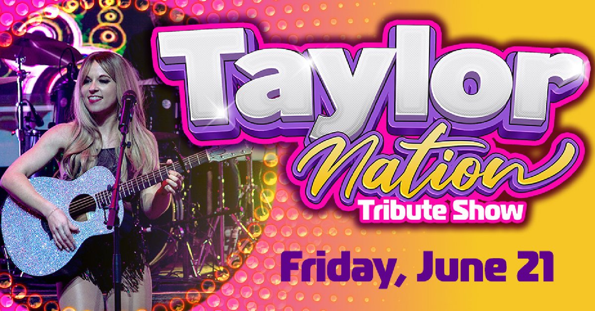 Tickets are still available for our Taylor Nation concert on Friday, June 21. Experience this #TaylorSwift tribute and all the hits from Taylor's eras. Get your tickets online at brnw.ch/21wJiKQ or by calling 877.677.3456. #RiversideCasino #Iowa