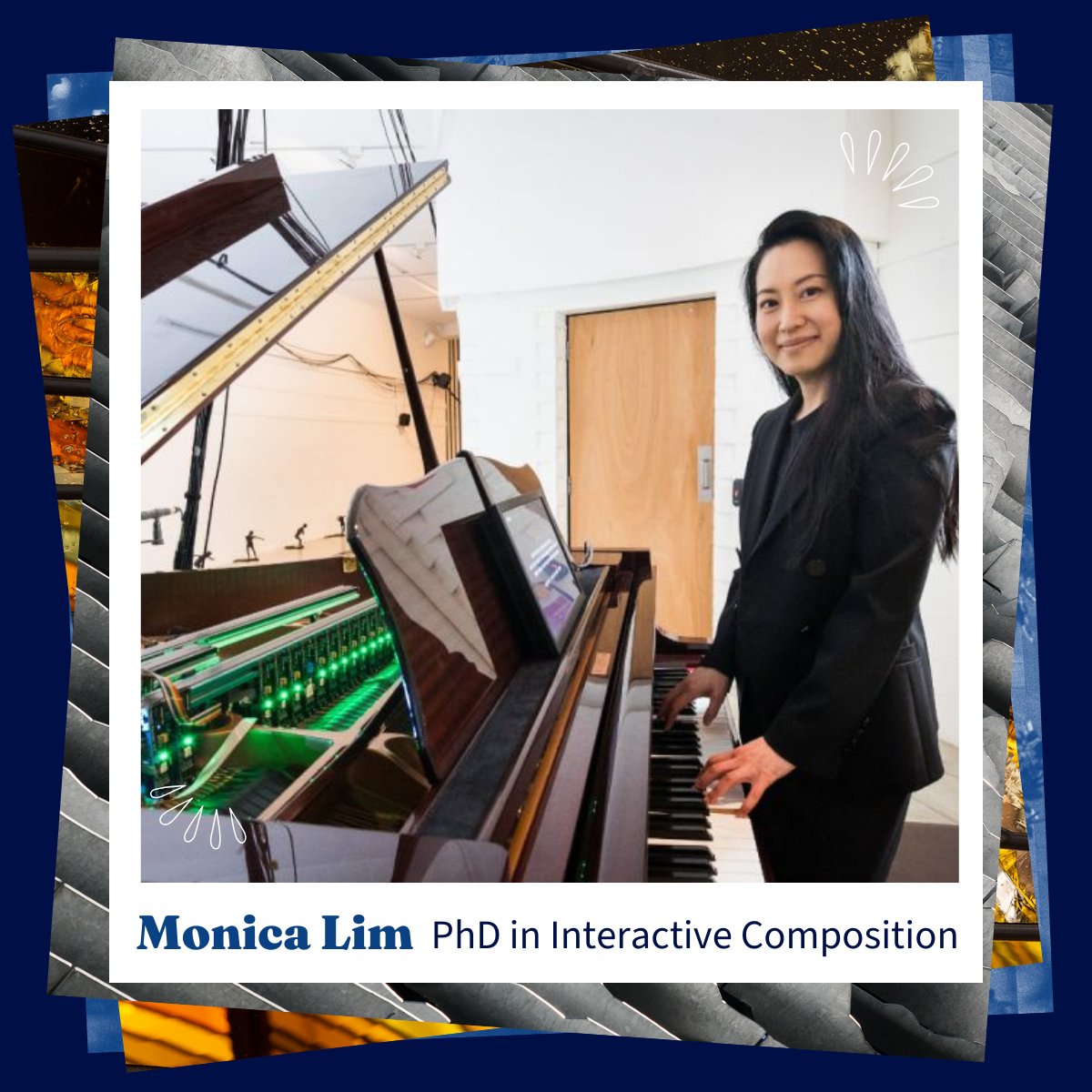 Monica Lim empowers more people to make music through technology. Her PhD in interactive composition feeds her artistic practice and connects her to collaborators across disciplines 🎹 Read more about her story → unimelb.me/3Q5tOey