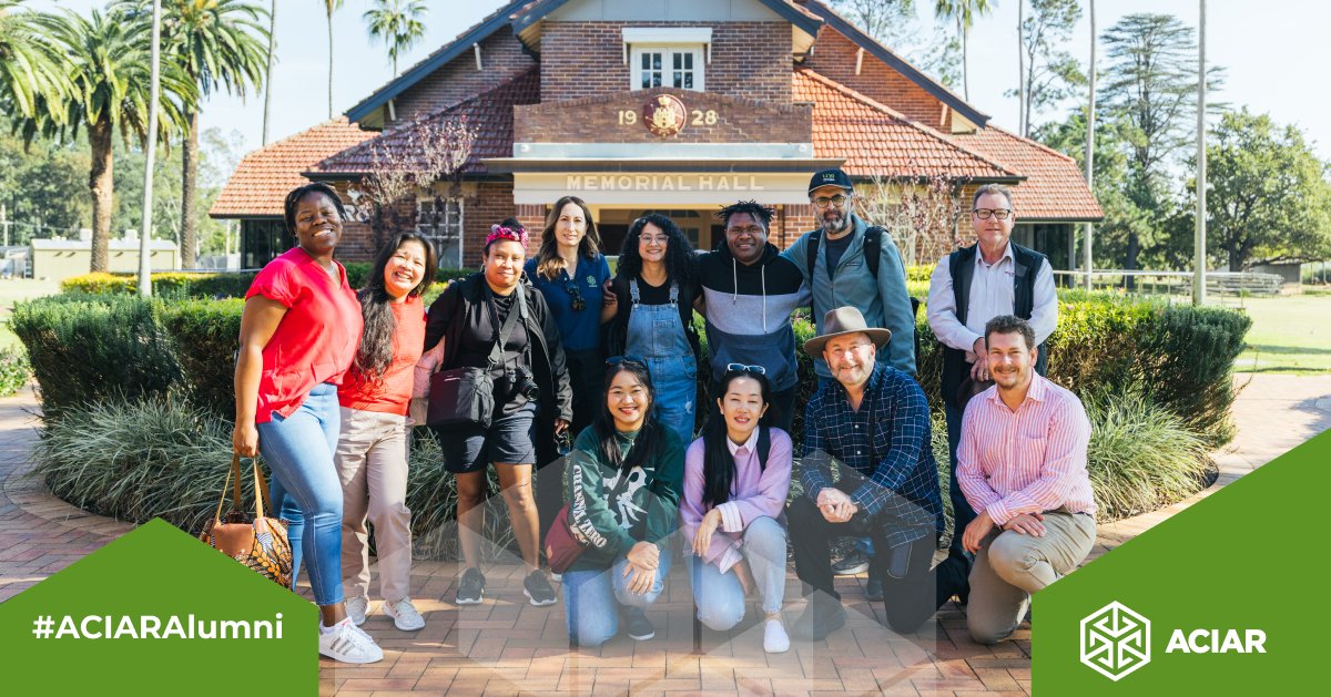 Applications for the John Allwright Fellowship program are now open. If you have participated in an #ACIAR research project recently, you could be eligible. Learn more & apply by 31 May 2024 at bit.ly/33WQ4m8 @AustraliaAwards @une_icb #AustraliaAwards #ACIARAlumni