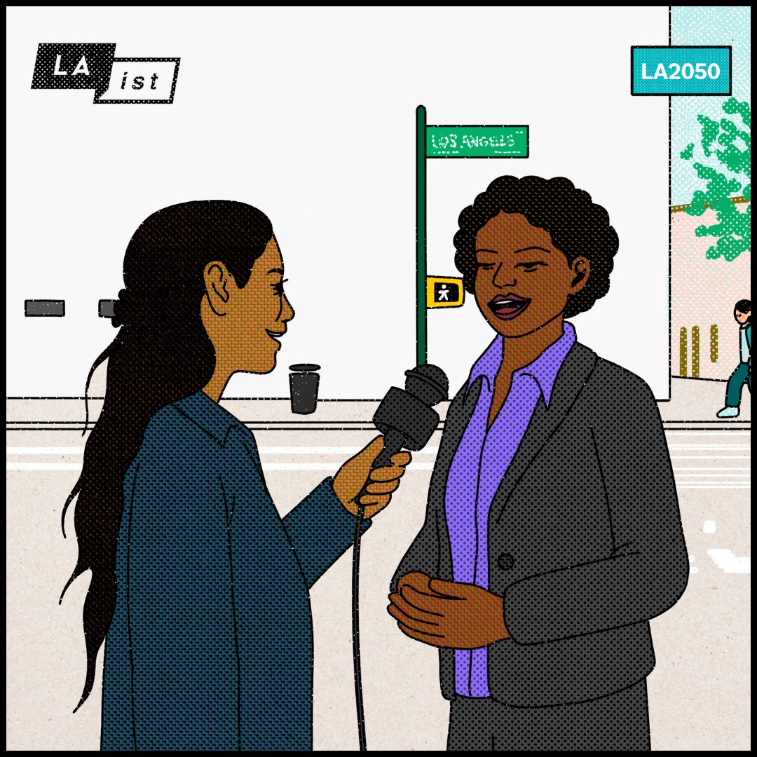 We are thrilled to have a trio of renowned media partners for this year's #LA2050GrantsChallenge. Today, we shine the spotlight on our friends from the independent nonprofit newsroom, @LAist. Visit their site for podcasts, news stories, and more. l8r.it/l6uj