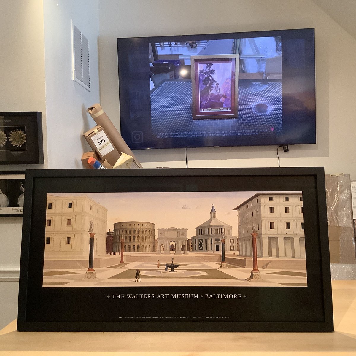 Baltimore is home to many great museums! If you see something you like in the gift shop, we can frame it for you!

#theframeroom #customframes #customframing #customframer #customframeshop #frameshop #fellspoint #baltimore #ideal #city #walters #art #museum