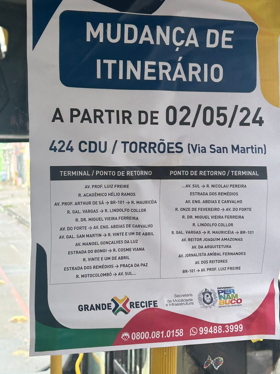 cdu_torroes_sm's tweet photo. ⚠️ A linha 424 será ampliada até o Largo da Paz, em Afogados. Vai aumentar para 3 ônibus e 24 viagens, de segunda a sexta. Em breve divulgaremos os horários.
#cdutorroessanmartin #granderecife #granderecifeconsórciodetransporte #ufpe #recife #linhadeonibus https://t.co/Y6zqJHtFTf