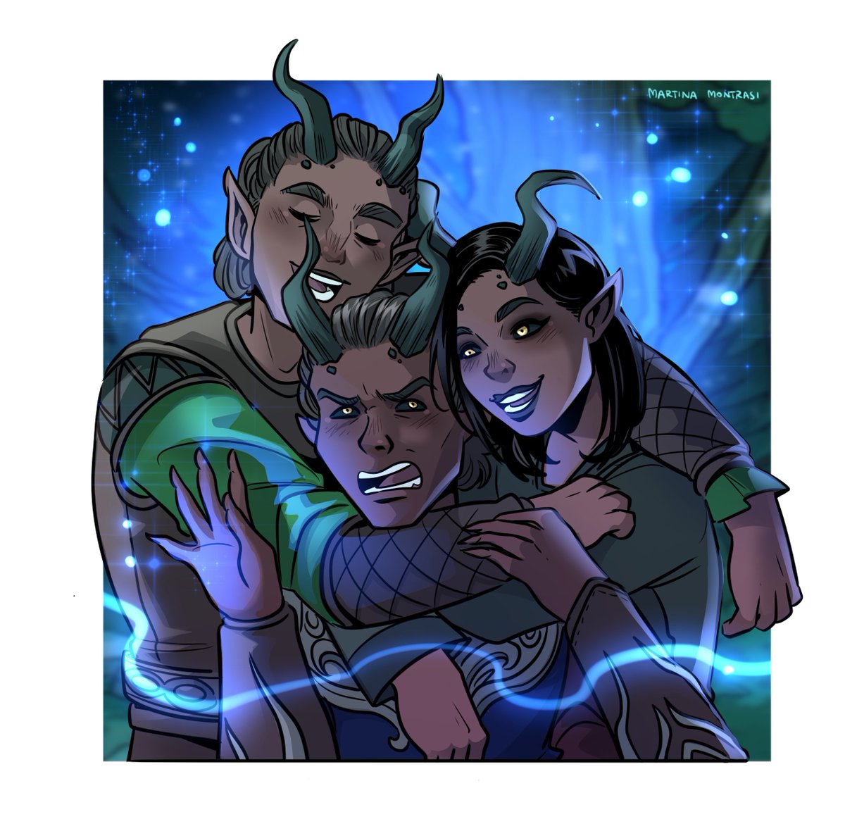 Family 💜
#BG3 #BaldursGate3 #Rolan #bg3art