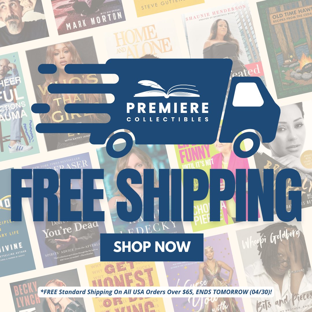 FREE Standard Shipping On All USA Orders Over $65 - ENDS TOMORROW (04/30)! Take advantage of this amazing deal, while you still can: premierecollectibles.com #freeshipping #rarecollectibles