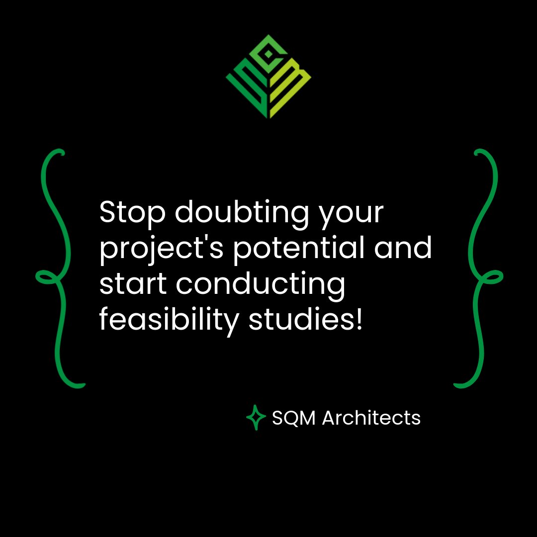 Feasibility studies save you time and money by highlighting potential issues early. 🕵️‍♂️💡 Value your vision and let's make it a reality! 🏗️✨ Book a free consultation at SQM Architects. #FeasibilityStudies #PropertyDevelopment #SQMArchitects