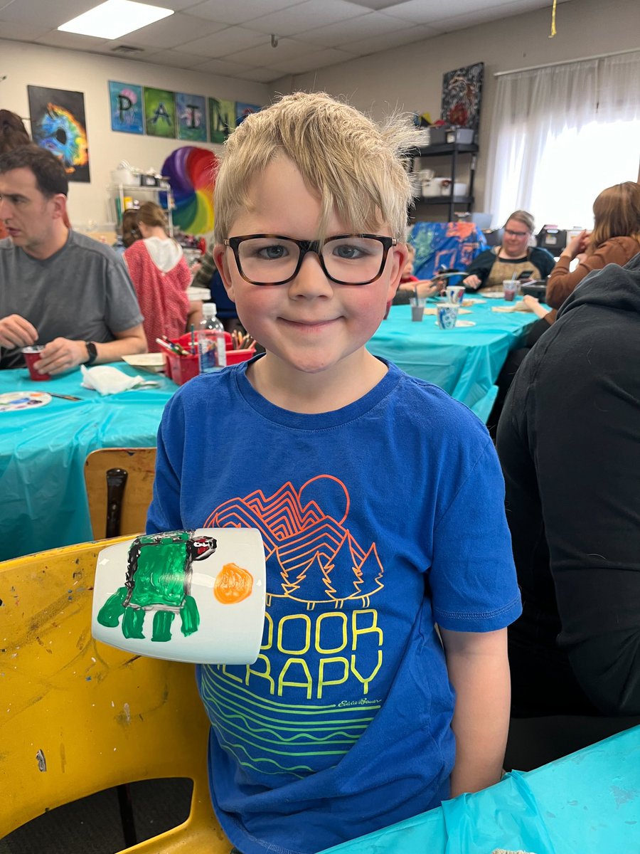 Painting, pouring and making a positive impact in #Kamloops! 🎨 @ArtKamloops hosted a Mug Paint & Pour #fundraiser last week in support of CAN! Thanks to our friends for their continued commitment to #autismacceptance and #inclusion in their community. 💙💚