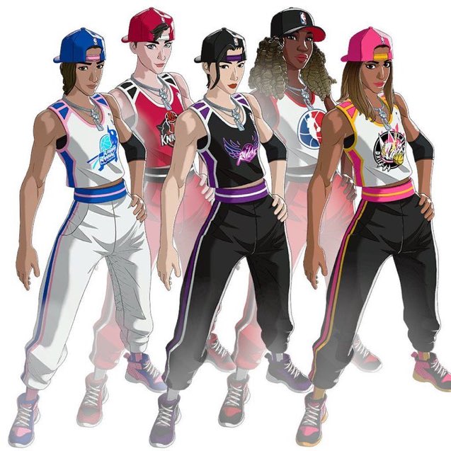 The Anime NBA Skins are Now Available