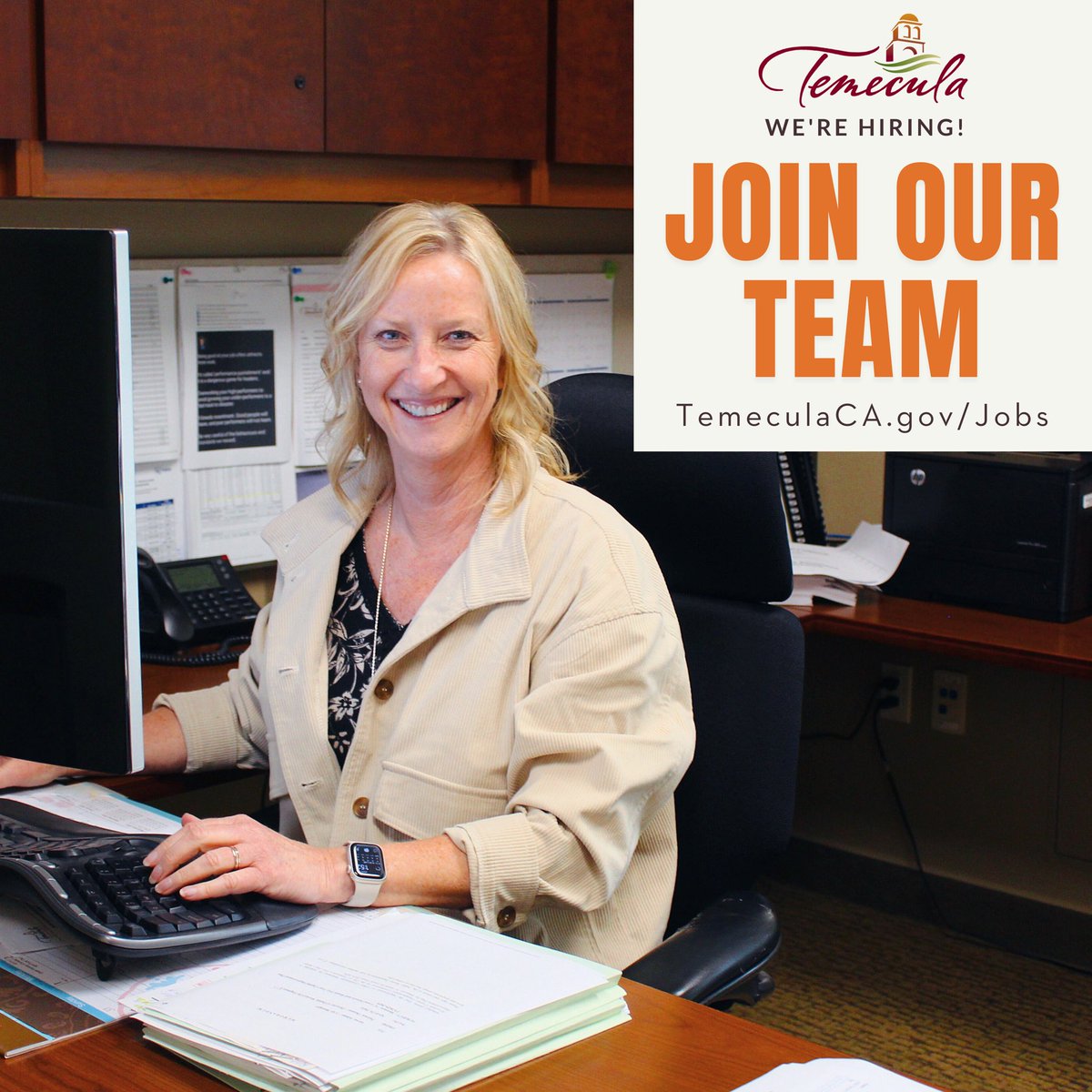 The City of Temecula is hiring! 📣   The Temecula Public Works Department is currently hiring a Senior or Principal Management Analyst to join our team! 📝   Learn more and apply 📲 TemeculaCA.gov/Jobs