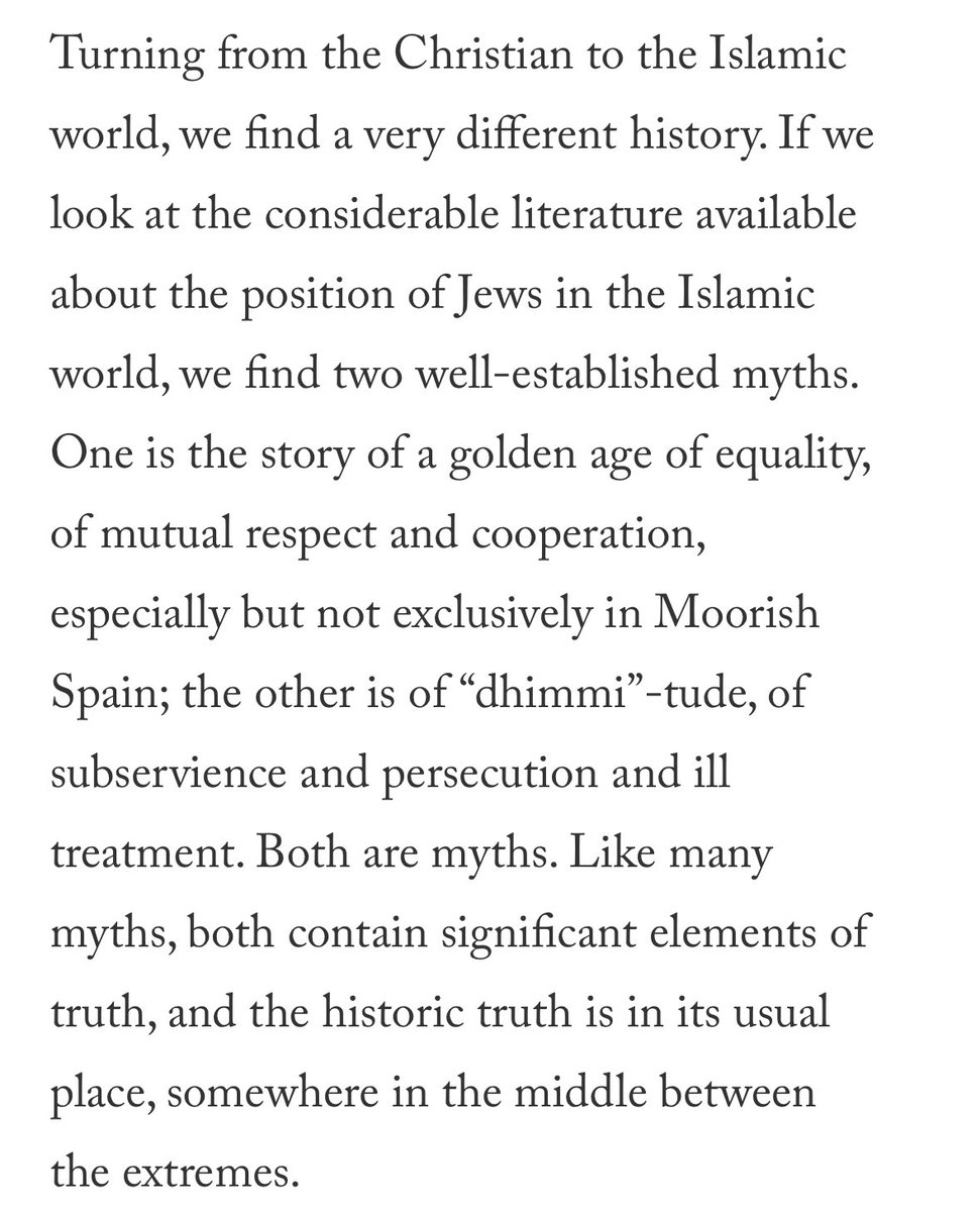 from Bernard Lewis’ (a staunchly pro-Israel right wing historian) essay “The New Anti-Semitism”