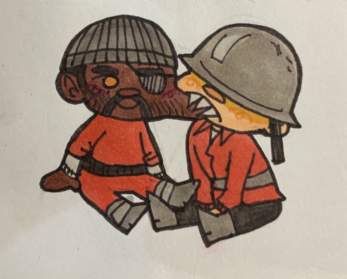 the lovers #TeamFortress2 #demosoldier #tf2 #bootsnbombs
