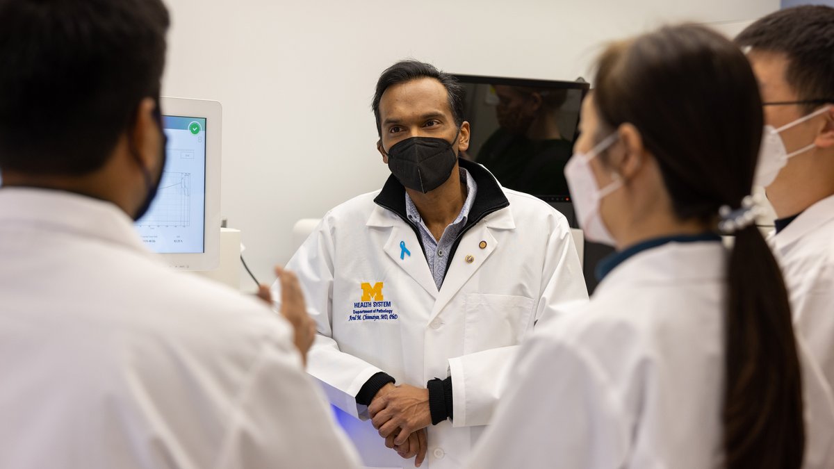UMRogelCancer's tweet photo. With $5M grant, #ChinnaiyanLab will conduct preclinical work to develop drugs targeting cancer master regulator: https://t.co/3eHOnAZma7 #Every1HasARole #NationalCancerPlan https://t.co/hmMP3n2yEc