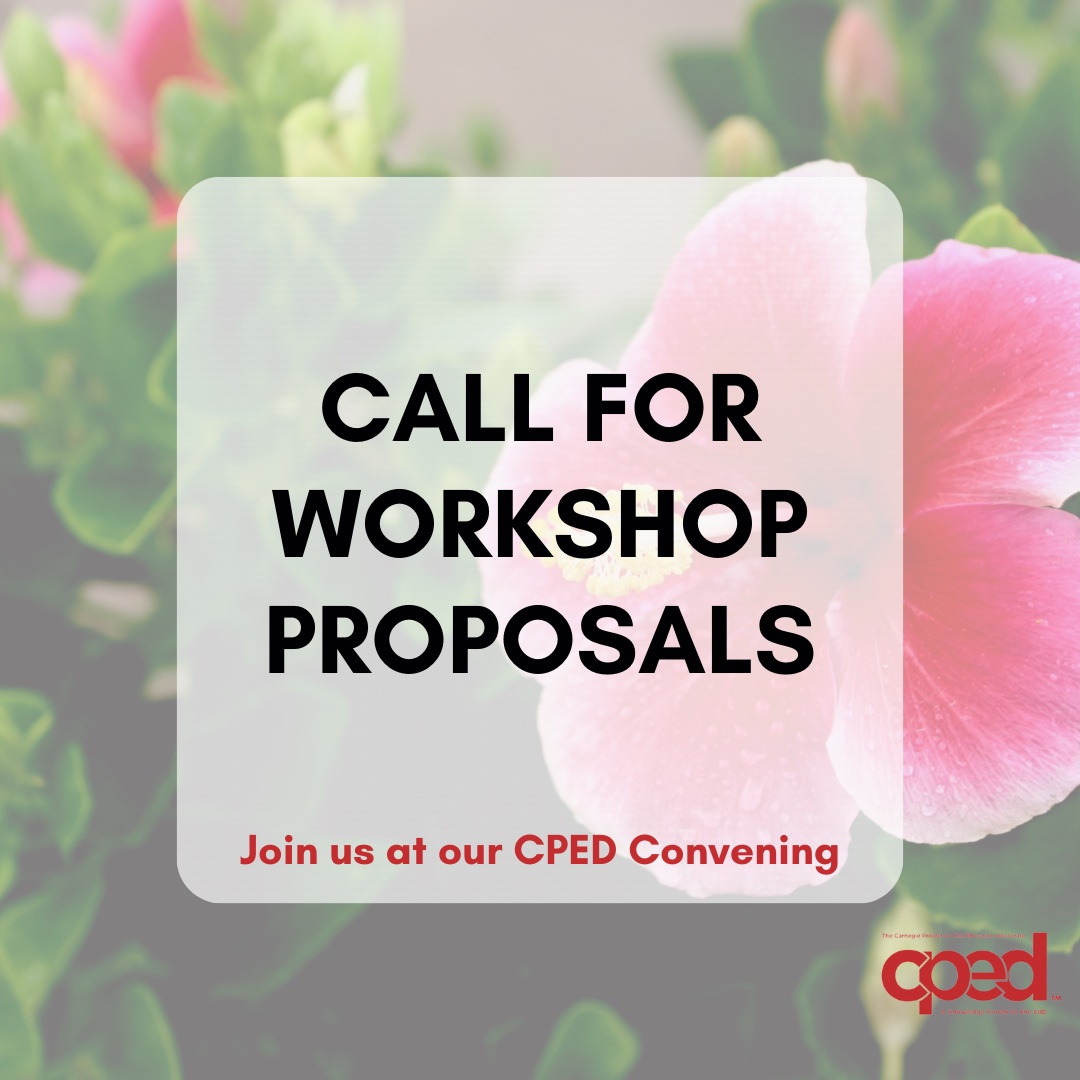 Get ready for the 2024 CPED convening by proposing pre-convening workshops! We're looking for 2-hour workshops on October 14th in Honolulu, HI. Submit your proposals now! cped.org/convening-2024 #CPED #WorkshopProposals #EducationalLeadership