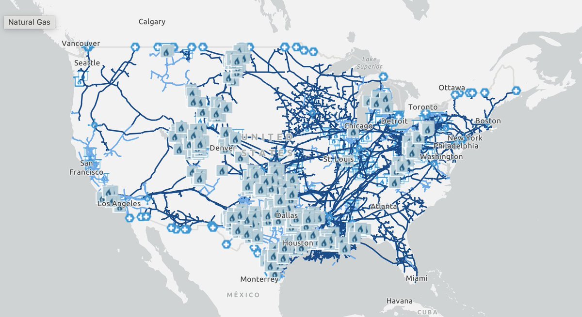 Gas is reliable because we have 5 trillion cubic feet of gas storage and millions of miles of gas pipelines. Energy storage isn't an 'extra cost,' it's the thing that makes natural gas affordable and reliable. Gas storage lowers the cost of gas. Electricity storage lowers the